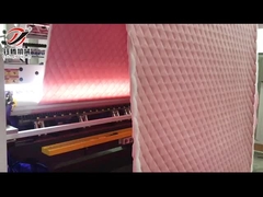 YGB80-3-5 ロックシッチ マルチニードル クイールティング マシン ソファシートカバー用のコンピュータ化