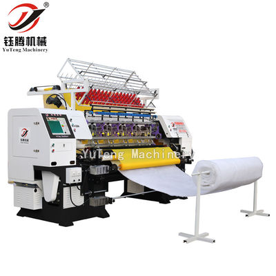3.5KW PLC パソコン化多針クイルトリングマシン ロックシッチ