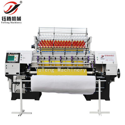 3.5KW PLC パソコン化多針クイルトリングマシン ロックシッチ