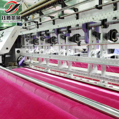 245cm 幅 マルチ ニードル クイルト 機械 YGB96-2-3 型 重いクイルト 4500 kg 容量