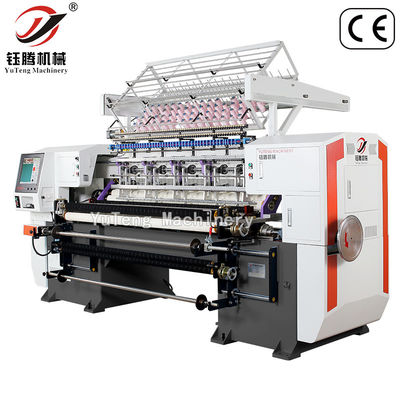 繊維生産のためのコンピュータ化ロックシッチクイールティングマシン 1650mm/2450mm 縫製幅 220V/380V 3相