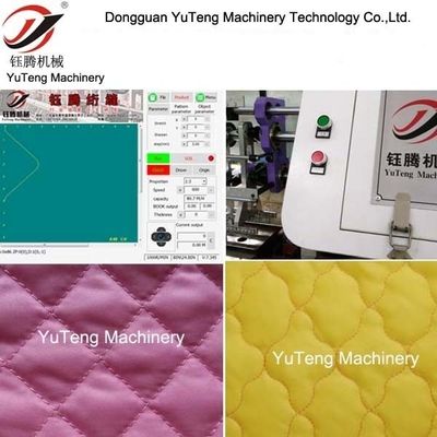 ユテング コンピュータ化 多針型 フライングシャトル 快速生産用 クイルトリング 機械